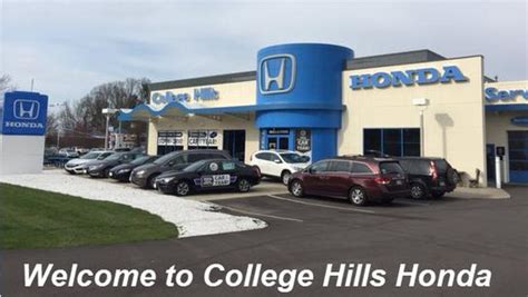 college hills honda